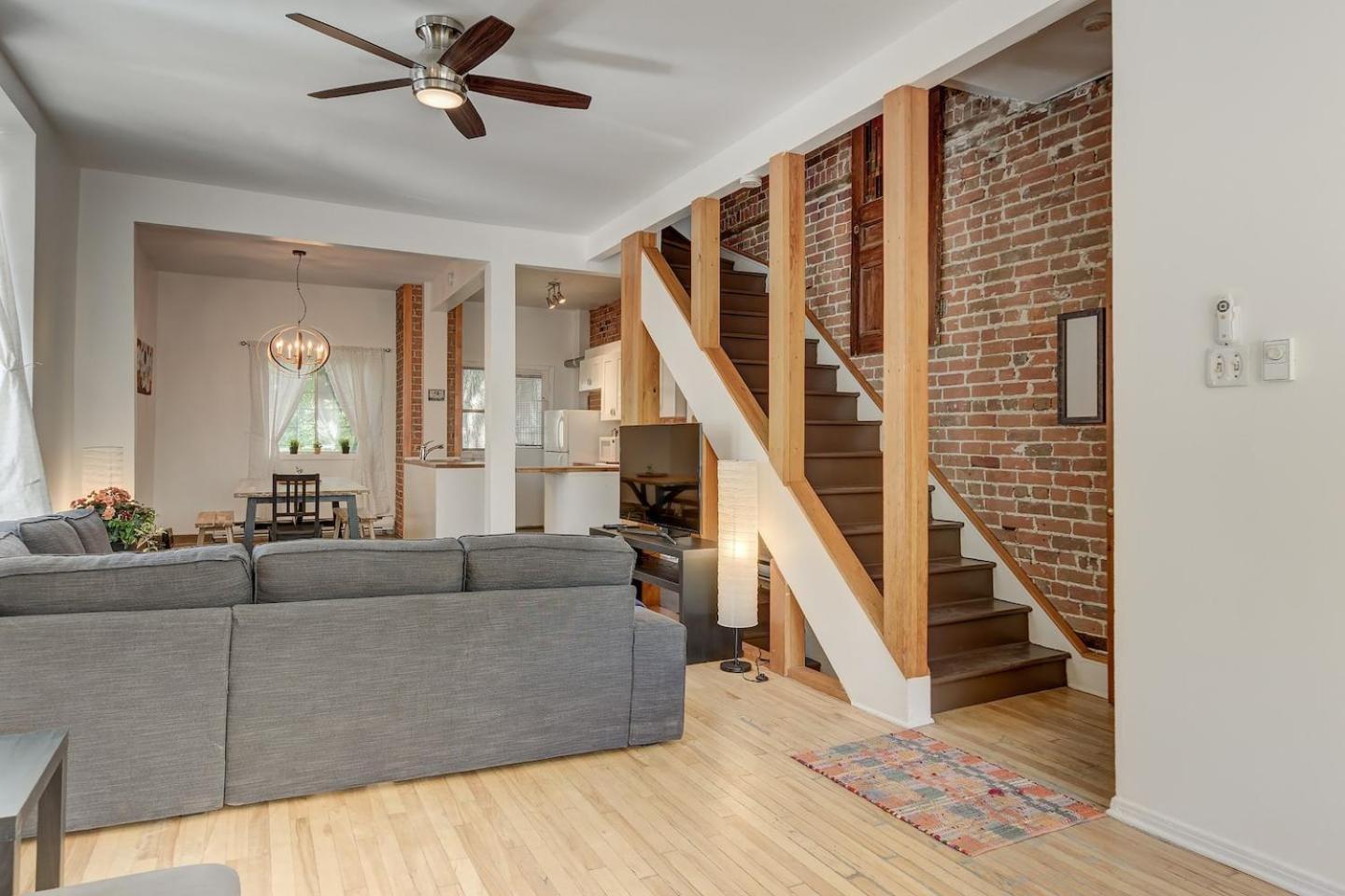 Perfect For Groups Big Livingroom 2 Backyard 3Br Montréal Esterno foto